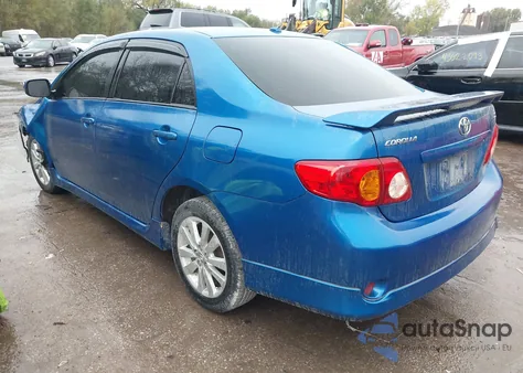 2010 Toyota Corolla S из США, поврежденный, VIN 2T1BU4EE7AC474737